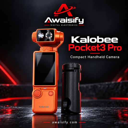 Kalobee Pocket3 Pro 4K Handheld Camera with Display – Orange